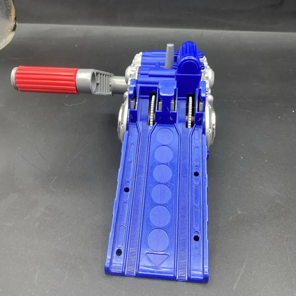 Vintage Hot Wheels Hyper Cycles Motorcycle Racing Launcher 2002 Mattel Crank